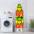 Hemp Leaf Reggae Pattern Print Ironing Board Cover