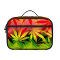 Hemp Leaf Reggae Pattern Print Portable Lunch Bag