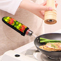 Hemp Leaf Reggae Pattern Print Skillet Handle Cover