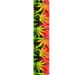 Hemp Leaf Reggae Pattern Print Table Runner
