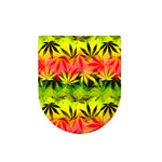 Hemp Leaf Reggae Pattern Print Toilet Lid Cover