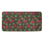 Hemp Leaves And Flowers Pattern Print Towel