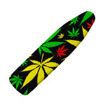 Hemp Leaves Reggae Pattern Print Ironing Board Cover