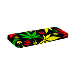 Hemp Leaves Reggae Pattern Print Piano Keyboard Cover