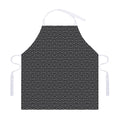 Hexagon Geometric Pattern Print Adjustable Apron