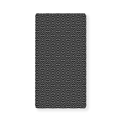 Hexagon Geometric Pattern Print Baby Crib Sheet