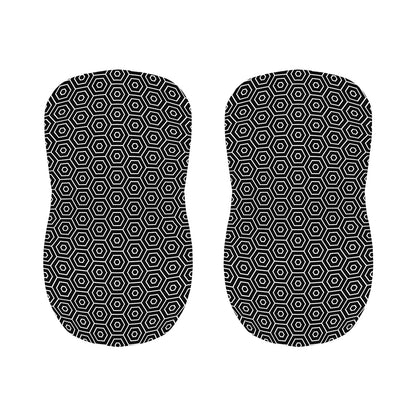 Hexagon Geometric Pattern Print Bar Stool Covers