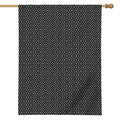 Hexagon Geometric Pattern Print House Flag