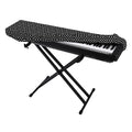 Hexagon Geometric Pattern Print Piano Keyboard Cover