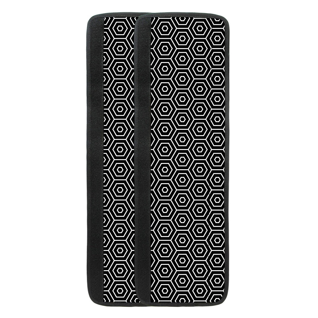 Hexagon Geometric Pattern Print Refrigerator Handle Covers