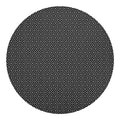 Hexagon Geometric Pattern Print Round Blanket