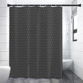 Hexagon Geometric Pattern Print Shower Curtain