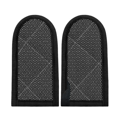 Hexagon Geometric Pattern Print Skillet Handle Cover