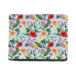 Hibiscus Flower Floral Pattern Print Bifold Wallet