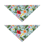 Hibiscus Flower Floral Pattern Print Dog Bandana