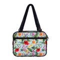 Hibiscus Flower Floral Pattern Print Double Strap Bible Bag