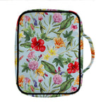 Hibiscus Flower Floral Pattern Print Front Pocket Bible Bag