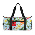 Hibiscus Flower Floral Pattern Print Gym Bag