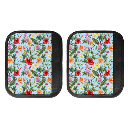 Hibiscus Flower Floral Pattern Print Handle Covers