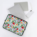Hibiscus Flower Floral Pattern Print Laptop Sleeve