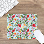 Hibiscus Flower Floral Pattern Print Mouse Pad