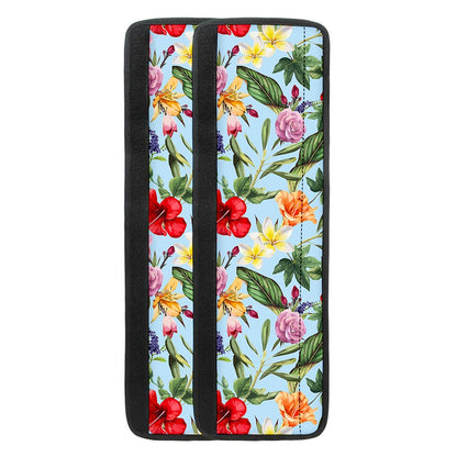 Hibiscus Flower Floral Pattern Print Refrigerator Handle Covers