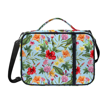 Hibiscus Flower Floral Pattern Print Shoulder Strap Bible Bag