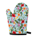Hibiscus Flower Floral Pattern Print Single Oven Mitt