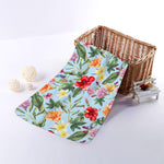 Hibiscus Flower Floral Pattern Print Towel