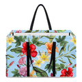Hibiscus Flower Floral Pattern Print Utility Tote Bag