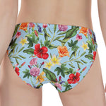 Hibiscus Flower Floral Pattern Print Women's Panties