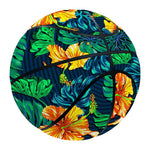 Hibiscus Monstera Hawaii Pattern Print Basketball