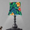 Hibiscus Monstera Hawaii Pattern Print Bell Lamp Shade