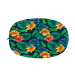 Hibiscus Monstera Hawaii Pattern Print Car Side Mirror Covers