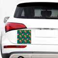 Hibiscus Monstera Hawaii Pattern Print Car Sticker