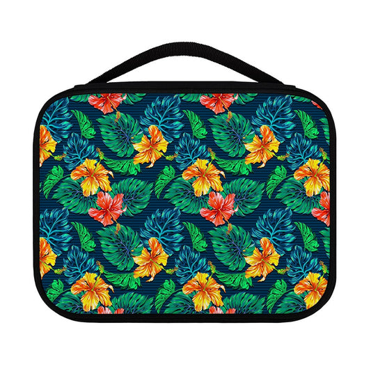 Hibiscus Monstera Hawaii Pattern Print Classic Bible Case