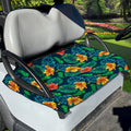 Hibiscus Monstera Hawaii Pattern Print Golf Cart Seat Cover
