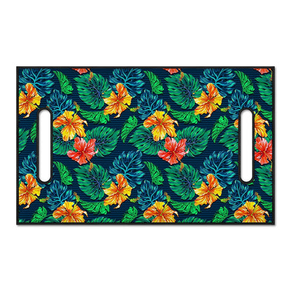Hibiscus Monstera Hawaii Pattern Print Golf Cart Seat Cover