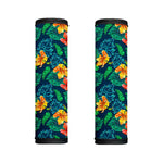 Hibiscus Monstera Hawaii Pattern Print Handle Covers