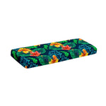 Hibiscus Monstera Hawaii Pattern Print Piano Keyboard Cover