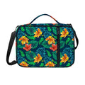 Hibiscus Monstera Hawaii Pattern Print Shoulder Strap Bible Bag