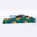 Hibiscus Monstera Hawaii Pattern Print Sports Towel