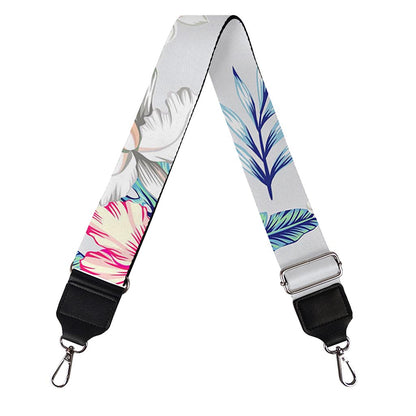 Hibiscus Orchids Hawaii Pattern Print Bag Strap