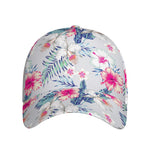 Hibiscus Orchids Hawaii Pattern Print Baseball Cap
