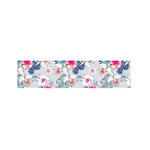 Hibiscus Orchids Hawaii Pattern Print Bed Runner