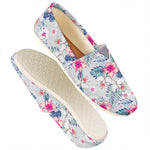 Hibiscus Orchids Hawaii Pattern Print Casual Shoes