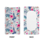 Hibiscus Orchids Hawaii Pattern Print Changing Pad Cover