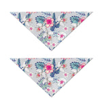 Hibiscus Orchids Hawaii Pattern Print Dog Bandana