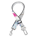 Hibiscus Orchids Hawaii Pattern Print Dog Seat Belt