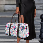 Hibiscus Orchids Hawaii Pattern Print Duffle Bag